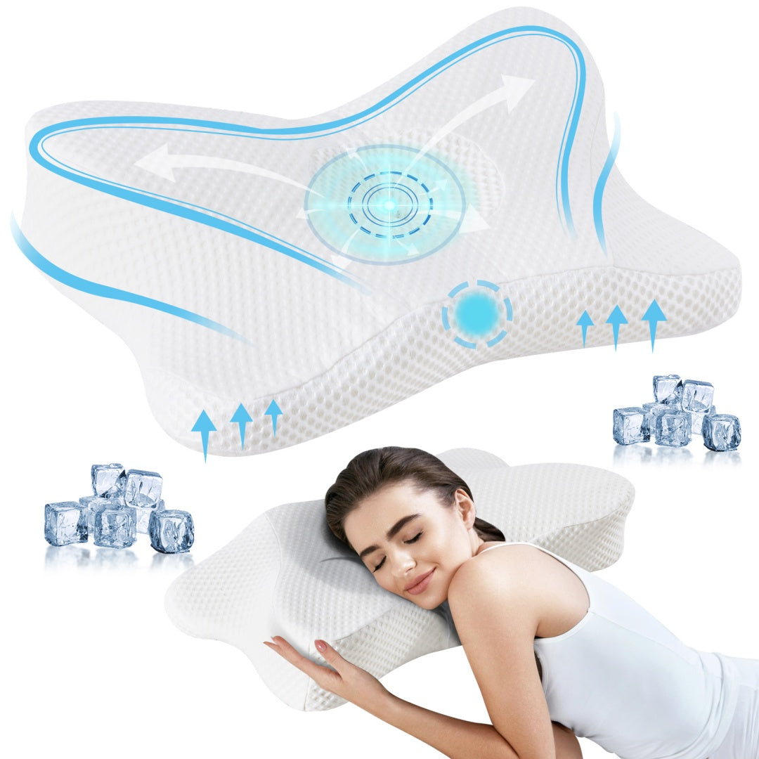 AeroContour™ Dual-Height Orthopedic Pillow