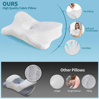 AeroContour™ Dual-Height Orthopedic Pillow