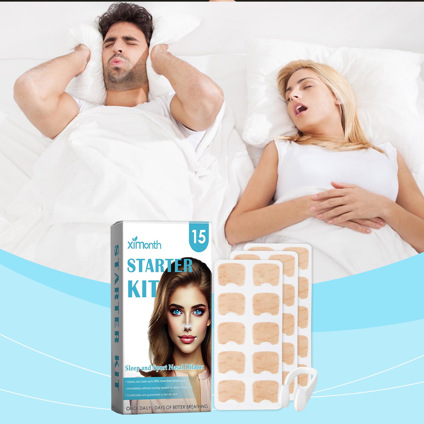 BreatheMax™ 2-in-1 Anti-Snoring Set